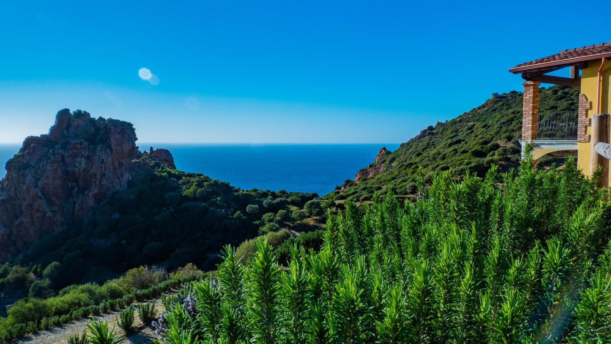 Il Sole Ed Il Mare Tanca Piras Villa Nebida Exterior photo