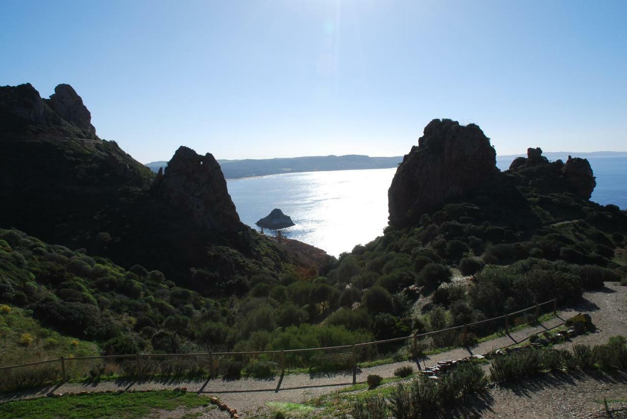 Il Sole Ed Il Mare Tanca Piras Villa Nebida Exterior photo